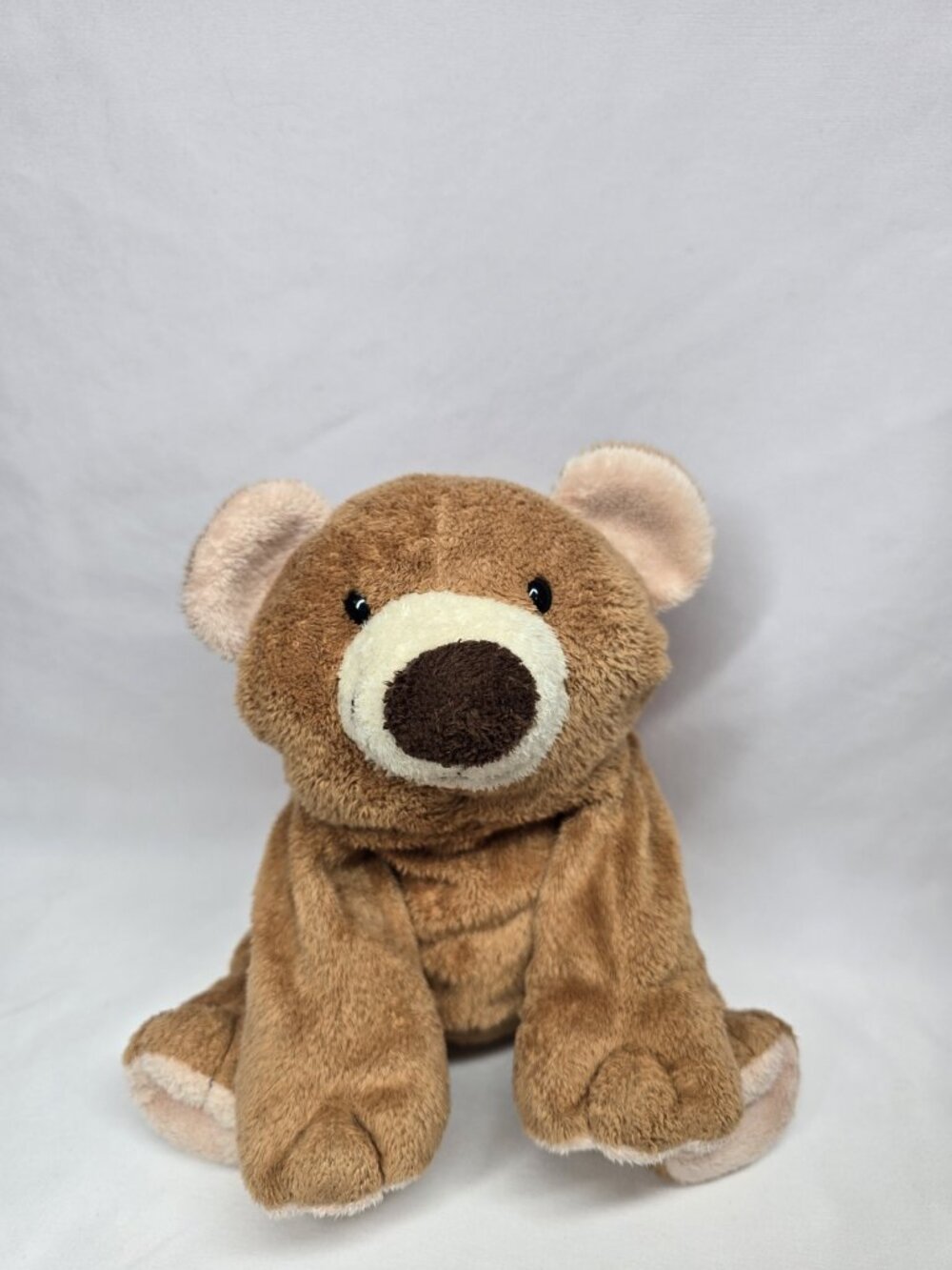 TY Pluffies Slumbers The Bear 9” Plush 2002 Floppy Beanie Stuffed Animal Toy